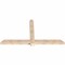 Ekena Millwork Eugene Smooth Timber Gable Bracket, Douglas Fir, 84"W x 45"H x 3 1/2"D x 5 1/2"F, 13/12 Pitch GBW084X45X0406EUG00SDF - alternate 4